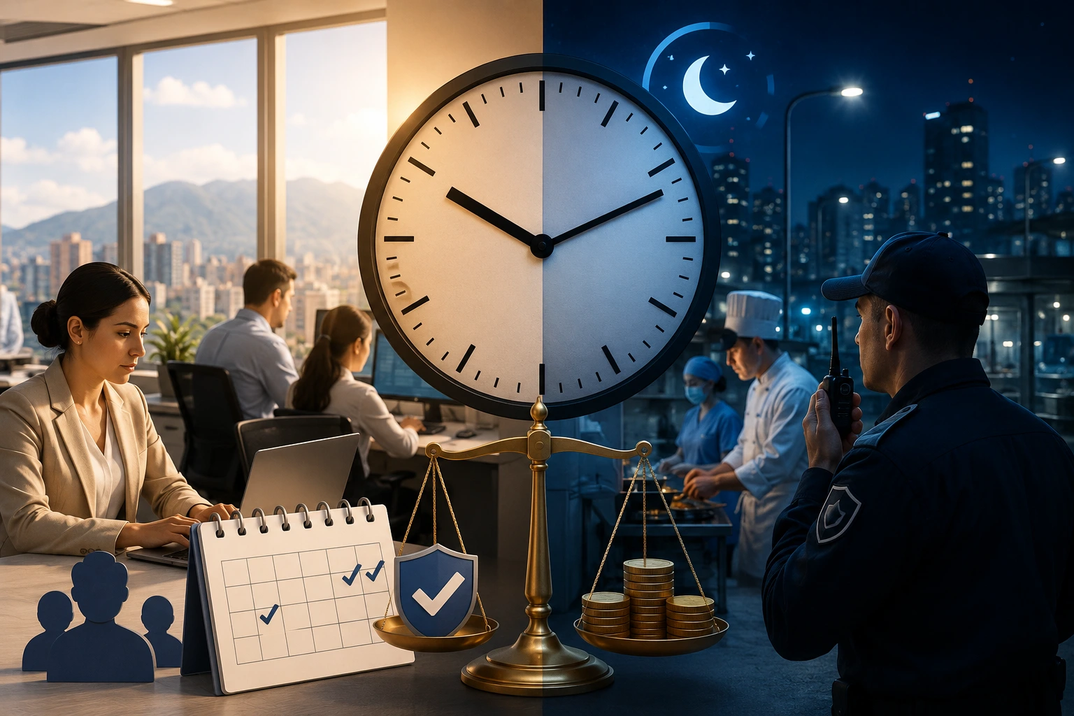 Reducción de Jornada Laboral y Nuevo Horario Nocturno en Colombia